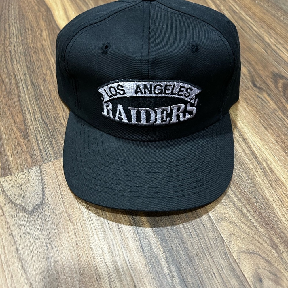 NFL Vintage Black Los Angeles Raiders Snapback Hat